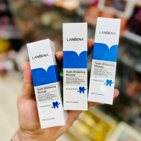 معجون مبيض الأسنان الاصلي