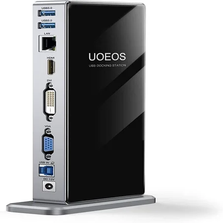 Station d’accueil USB uoeos, 13 en 1 USB C