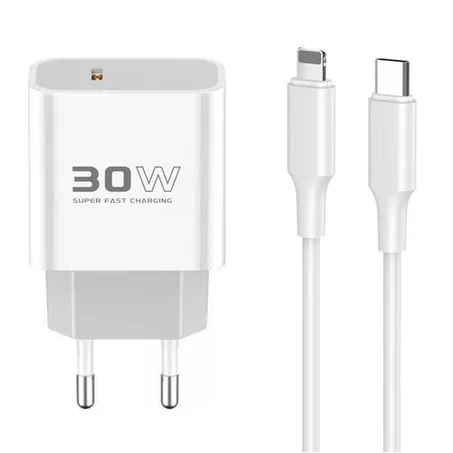 Konfulon C18C Chargeur Original Type-C Output 30W Super Fast Charge pour Type-C High Quality