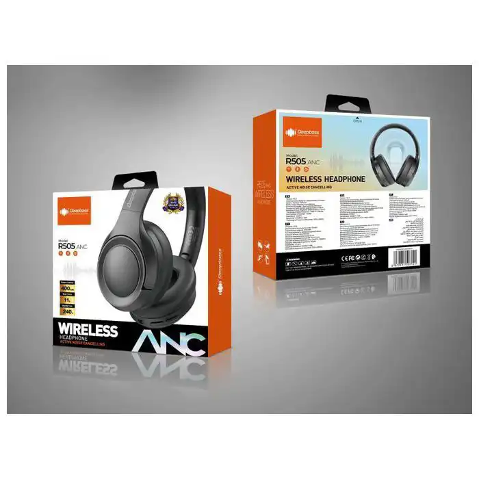 Casque sans Fil - DEEPBASS - R505 - ANC - Bluetooth 5.3 - 16 Heures d’autonomie
