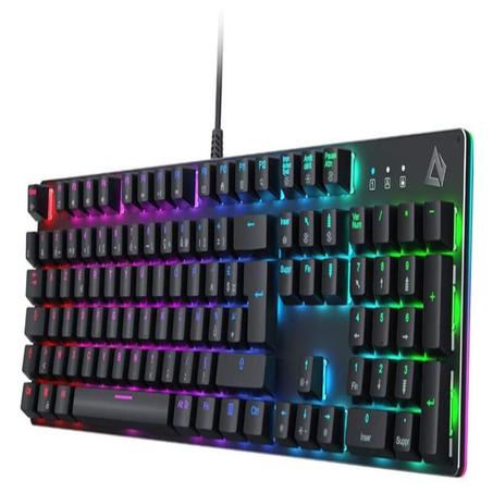 AUKEY KMG12 Clavier Mécanique Commutateurs Bleu 104 Touches