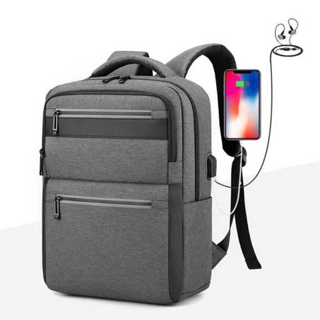 Sac à dos multifonctionnel pour hommes, étanche, chargeur USB, sac à dos pour ordinateur portable, sac à dos de voyage d'affaires pour hommes et femmes, conception multi-sections