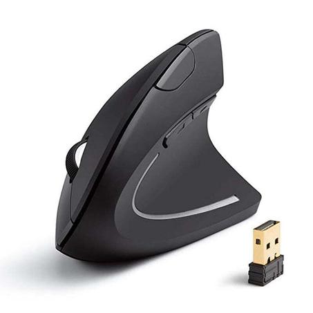 souris de jeu verticale ergonomique 6D, 1600DPI, Rechargeable, sans fil