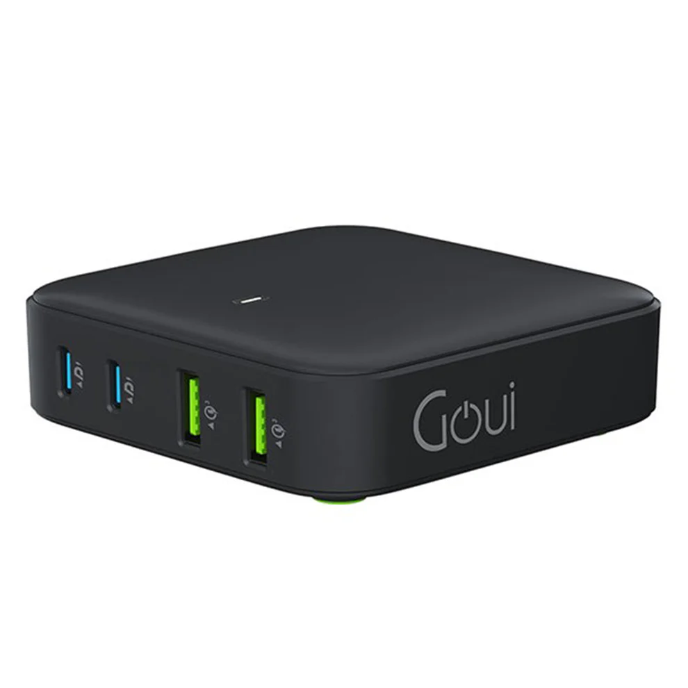 Goui GAN Chargeur de bureau 100W USB-C PD Rapide