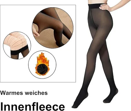 كولان نسائي شتوي حراري بمظهر شفاف ومرونة فائقة