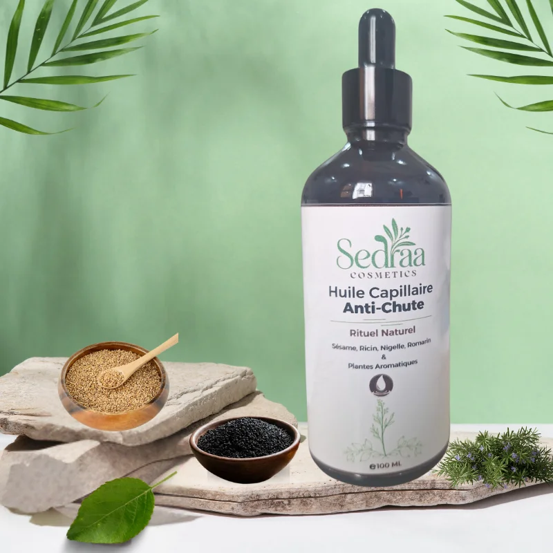Huile Capillaire Anti-Chute – Rituel Sedraa