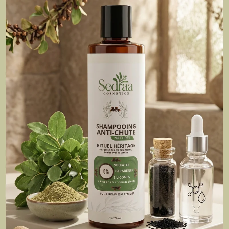 Shampooing SEDRAA Anti-Chute aux Extraits Naturels