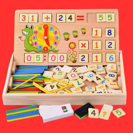 لعبة خشبية تعليمية