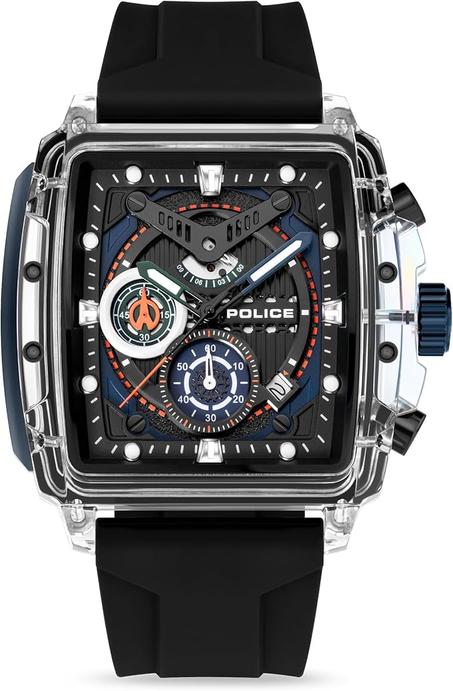 بوليس ساعة كرونوغراف للرجال من كلوت بهيكل من الياف الناي