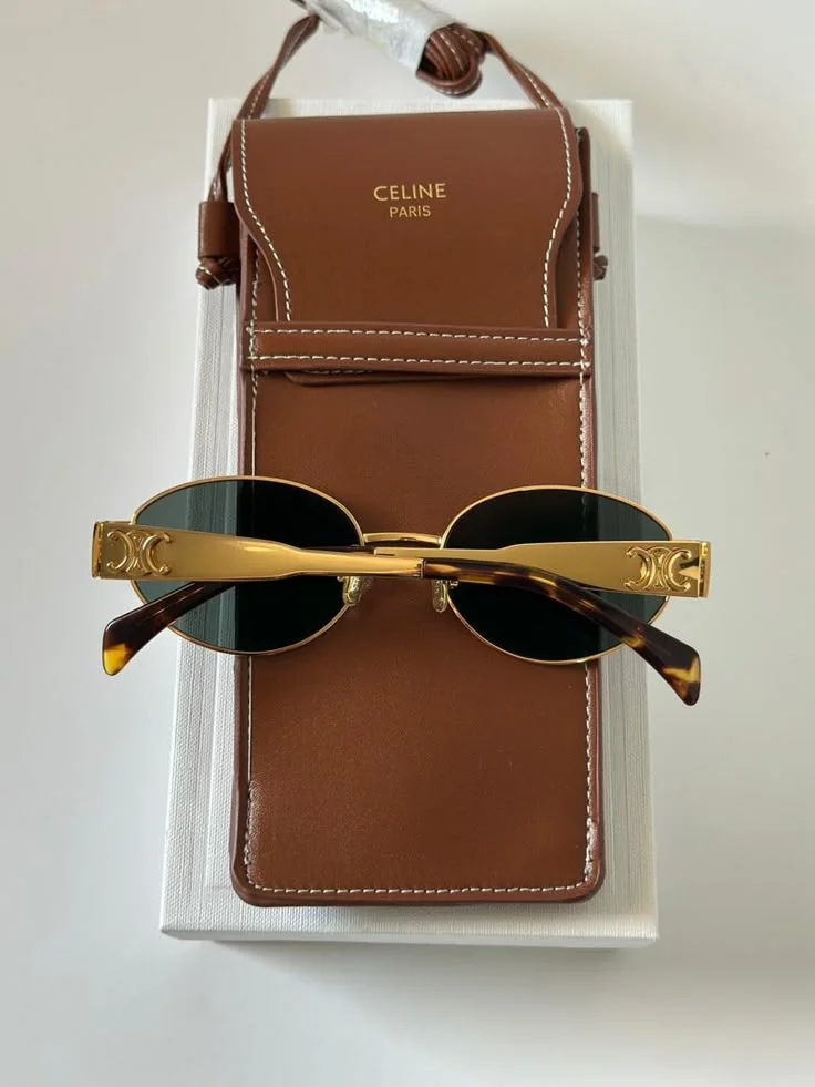 LUNETTE CELINE GOLDEN BLACK