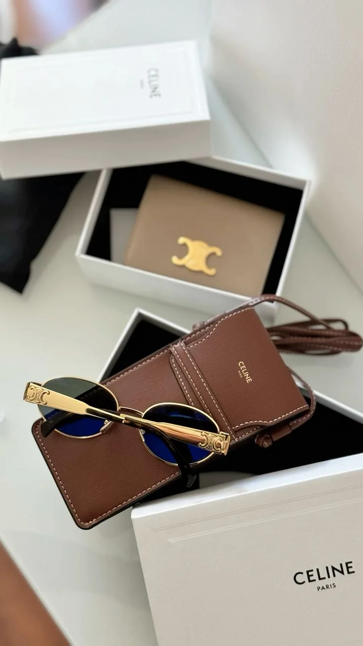 LUNETTE CELINE GOLDEN BLACK
