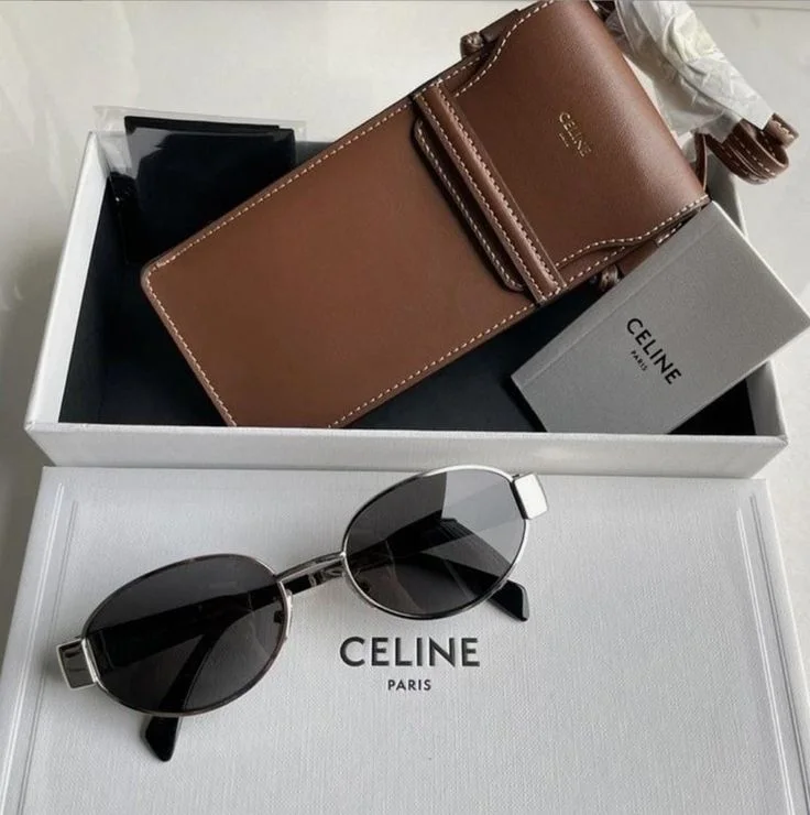 LUNETTE CELINE GOLDEN BLACK