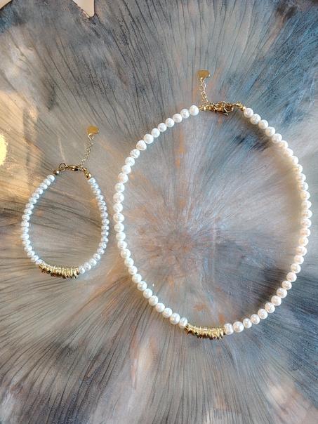 Collier et son bracelet assorti  00016