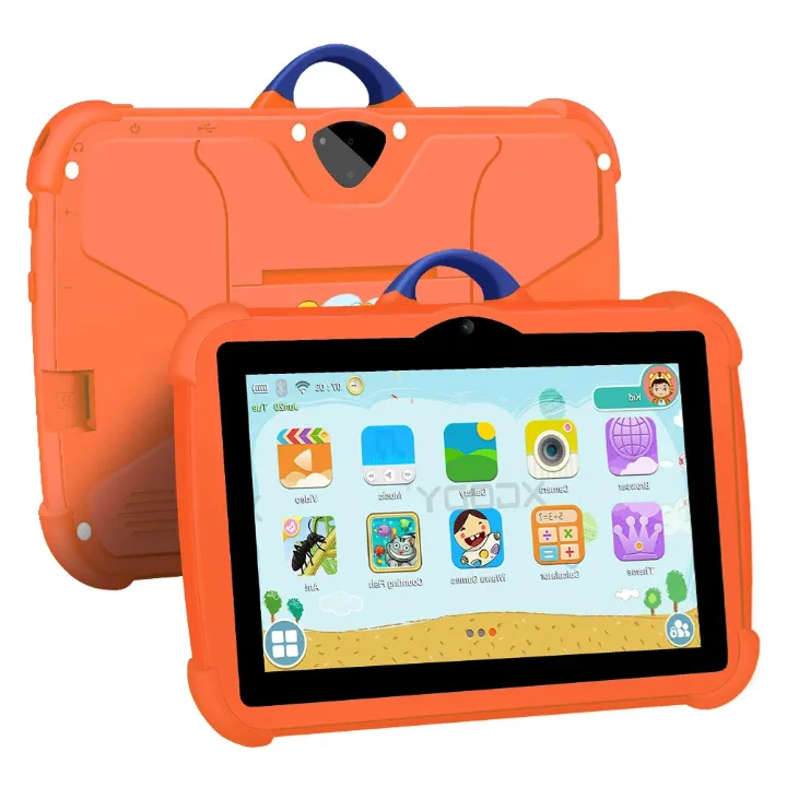 Tablette PC pour Enfants - Android  8Go de RAM, 256Go de Stockage, et Écran Tactile,  Outil d