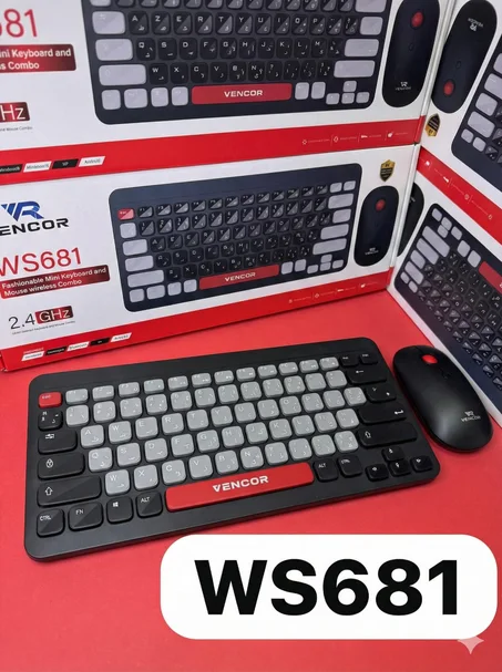 Combo Clavier et Souris VENCOR WS681