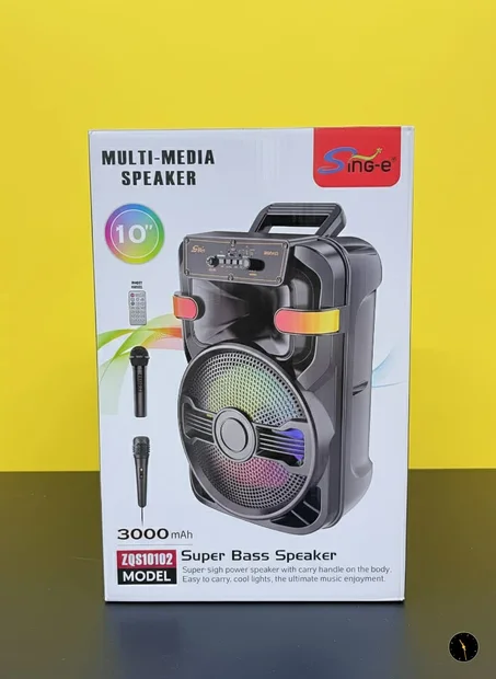Enceinte Super Bass ZQS10102 (10 pouces)