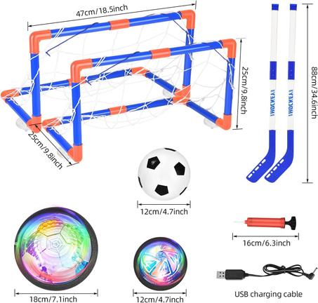مجموعة هوكي كرة القدم 3 في 1