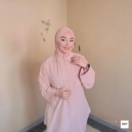Chemise Nova Rose Élégance