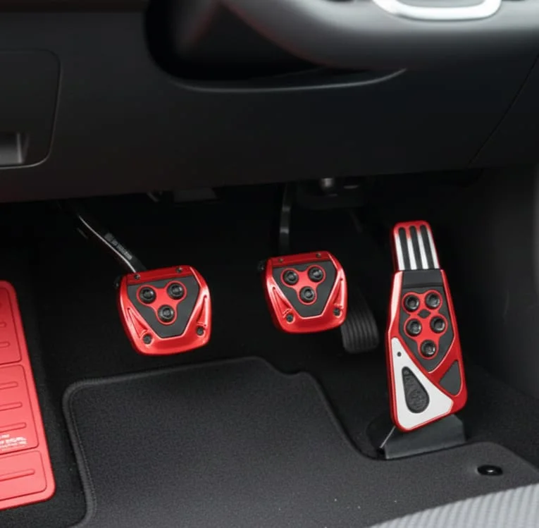 أغطية دواسات سيارة يدوية couvre-pédales de voiture