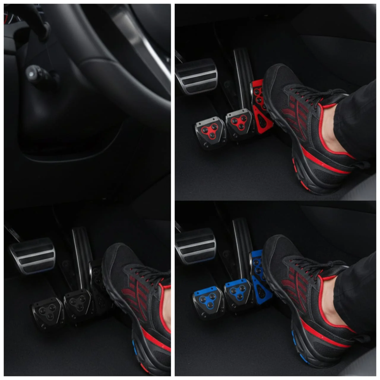 أغطية دواسات سيارة يدوية couvre-pédales de voiture