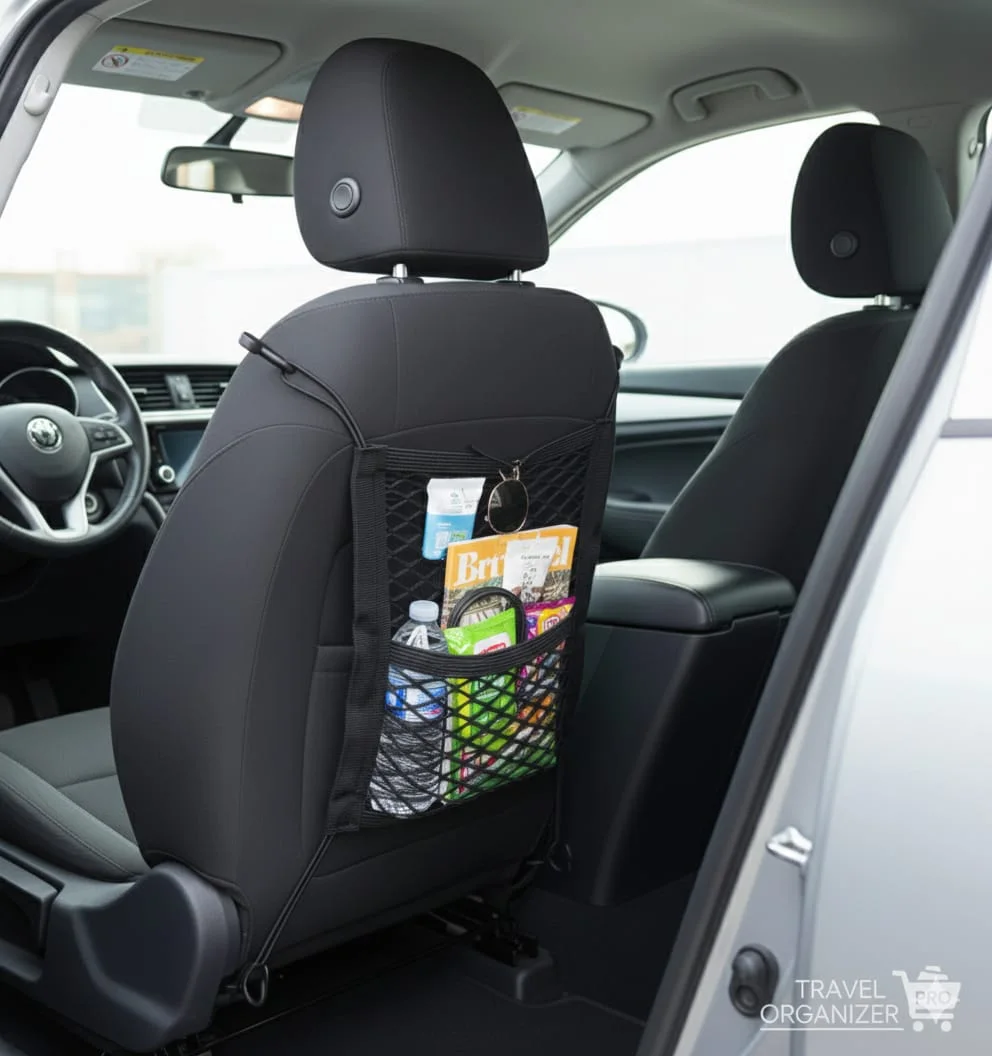 شبكة تنظيم الأغراض للسيارة  filet de rangement pour viture