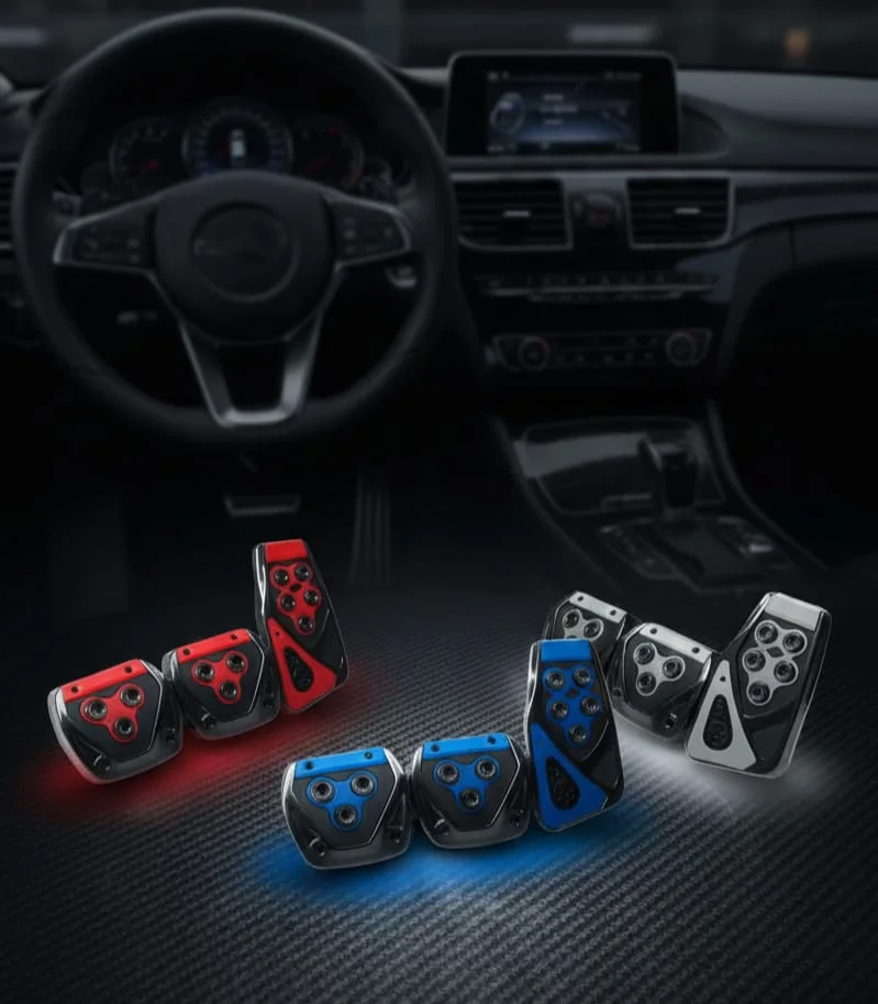 أغطية دواسات سيارة يدوية couvre-pédales de voiture