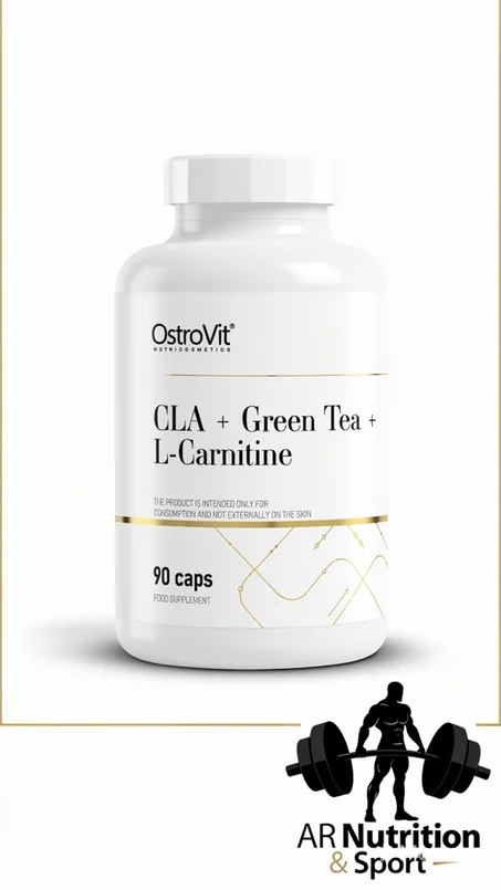 Cla+Green Tea + L-Carnitine - OstroVit - 90 Caps