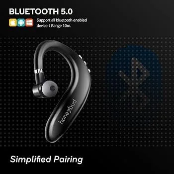 سماعة اذن تدوم لمدة 220 ساعة تشغيل