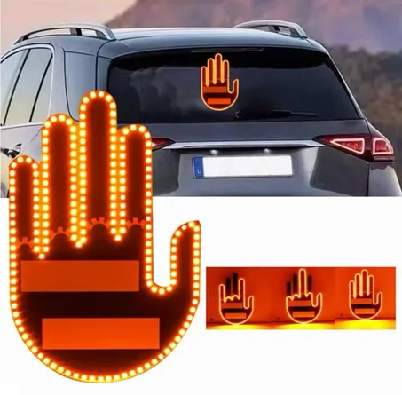 إضاءة سيارة بتقنية الإيماءات LED مع جهاز تحكم