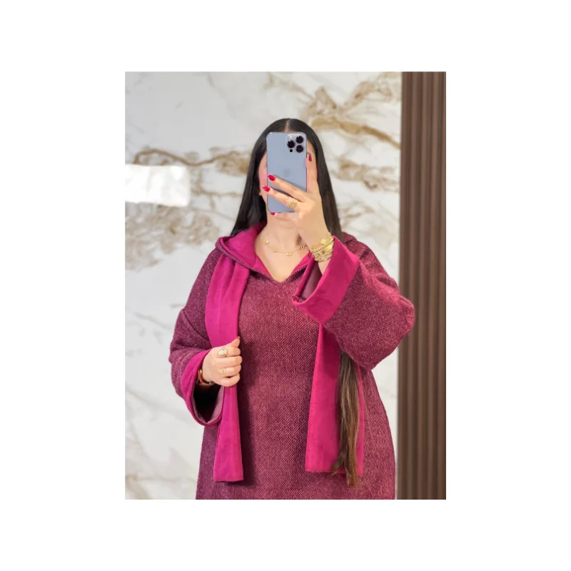 جلابة مع شال