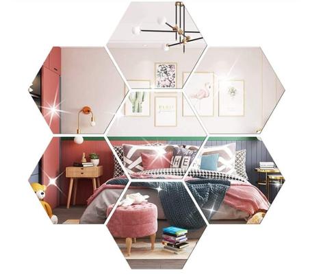 1ér qualitée ديكور بشكل هندسي رائع 10pc