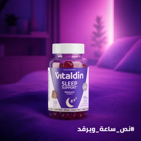 حلوى للنوم تحتوي على الميلاتونين