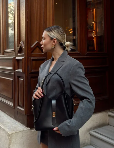 Sac à main élégant en cuir