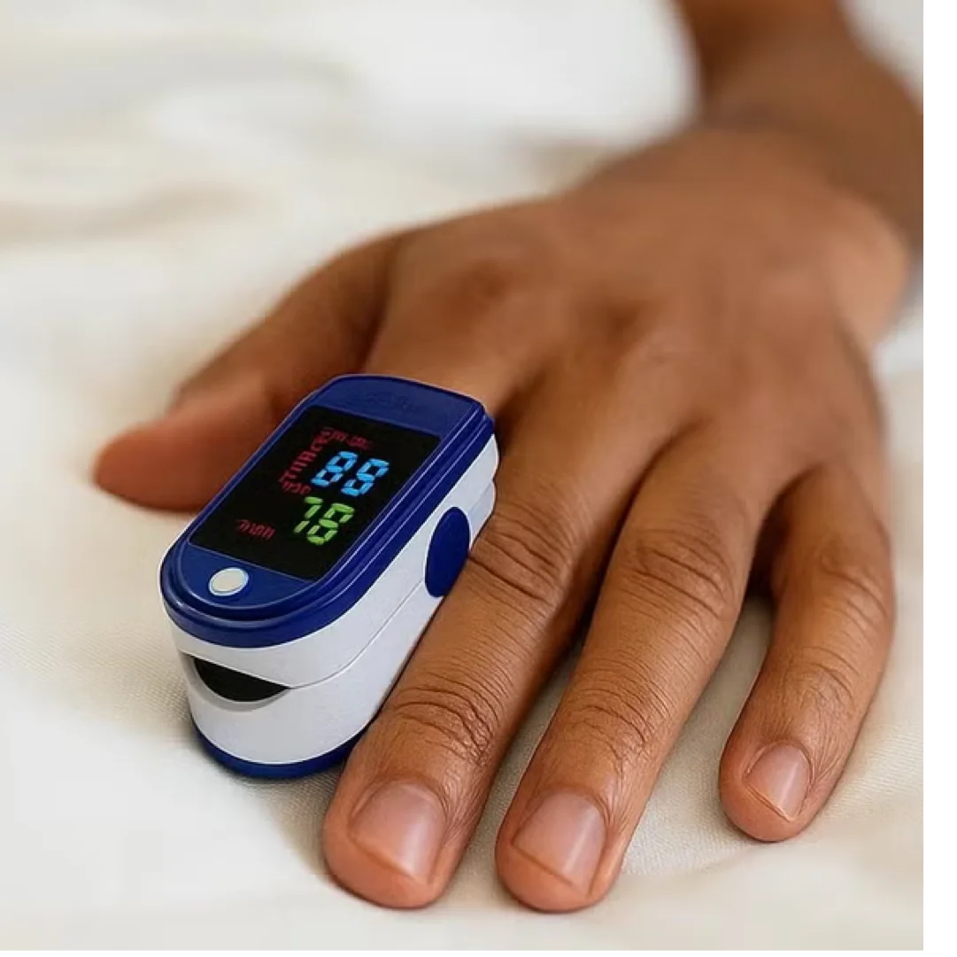 جهاز قياس الأكسجين والنبض الذكي