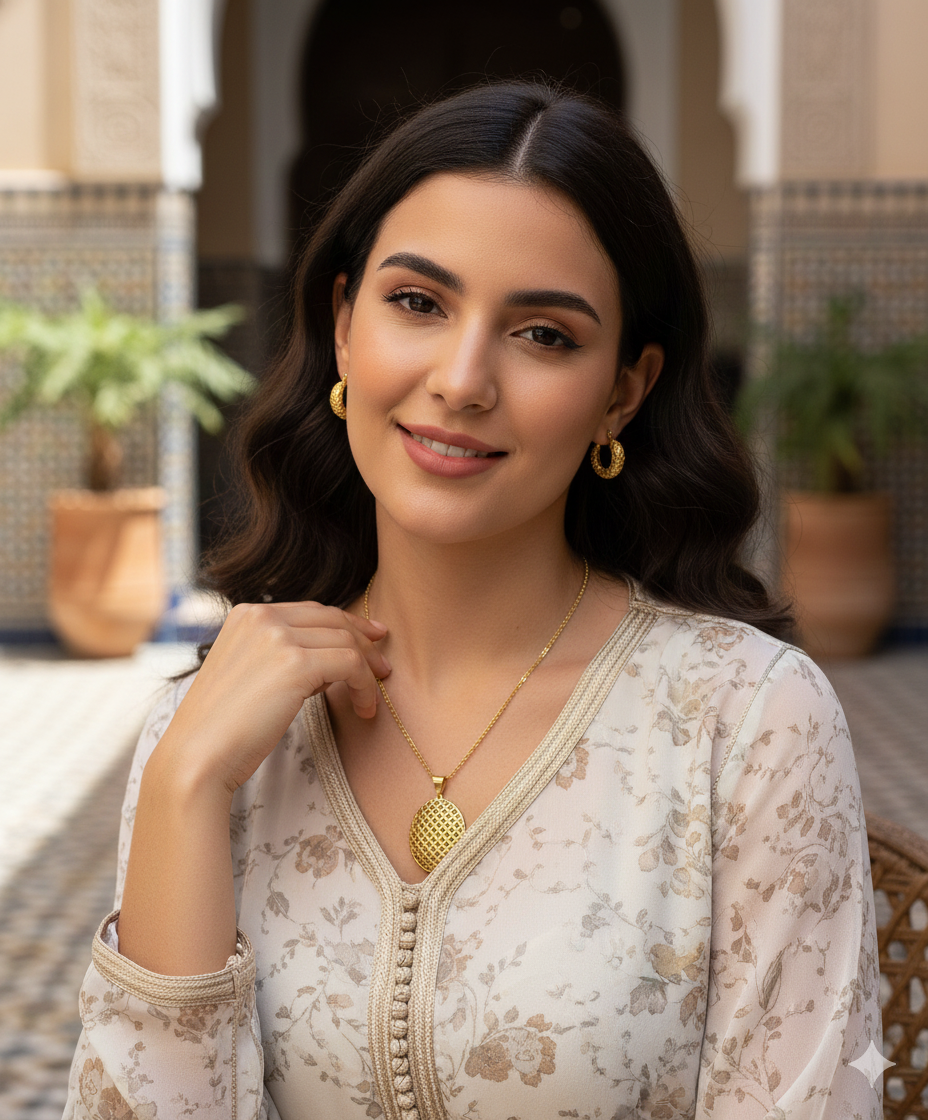 Parure Géométrique d’Or