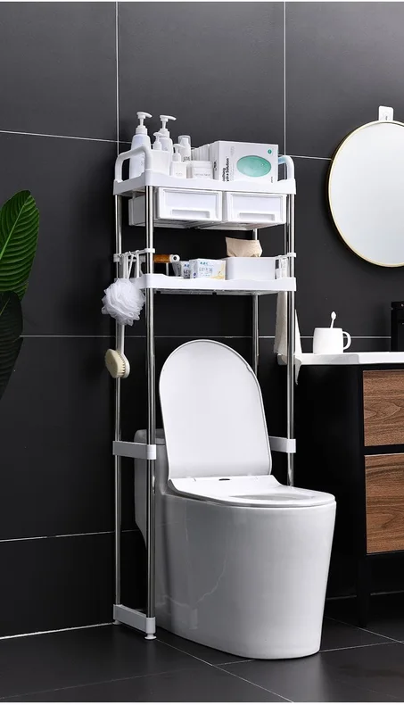 منظم عملي لتنظيم أكسسوارات الحمام وتوفير مساحة إضافية بشكل عملي ومميز