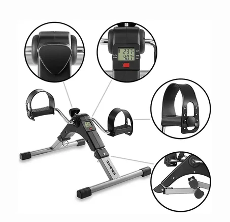 جهاز تمارين الأرجل واليدين بدّال رياضي منزلي بشاشة عدّاد
