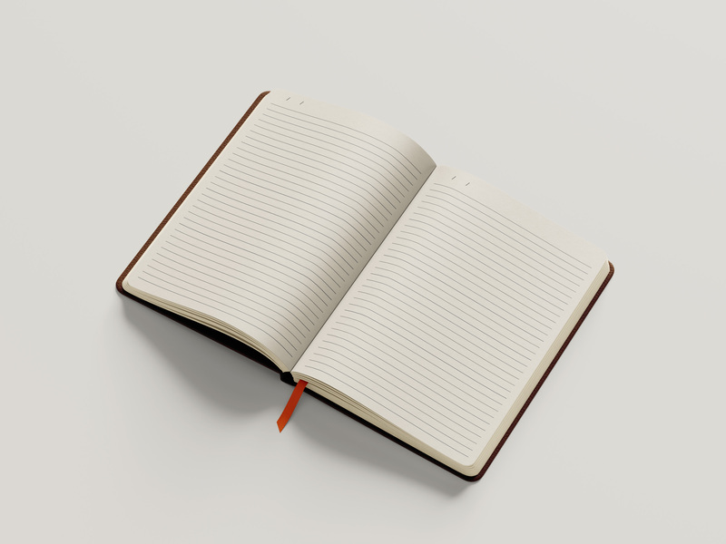 Brown Lined Notebook— Better Every Day