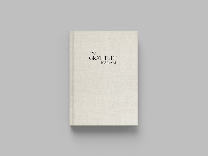 The Gratitude Journal — Linen Fabric Hardcover