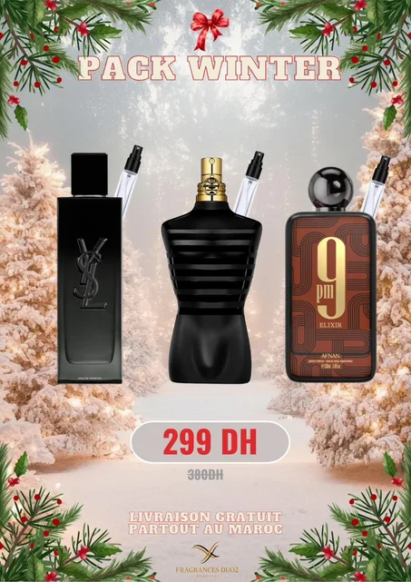 MYSLF + LE MALE LE PARFUM + 9PM ELIXIR