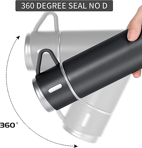 💼🔋 طقم فلاش فاكيوم - 3 كوب - 500 مللى 💧🥤