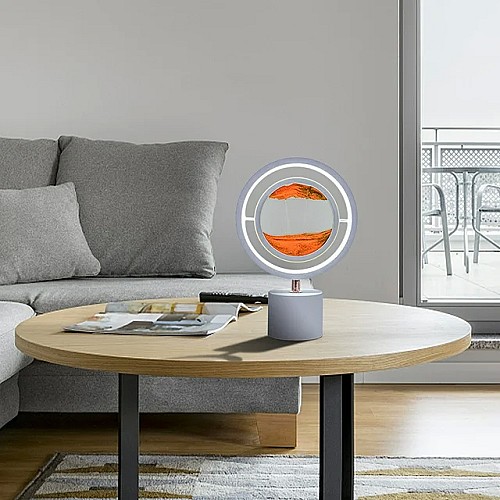 LED ضوء ليلي💡🏞️🌀 مبتكر تقنية بالرمال المتحركة