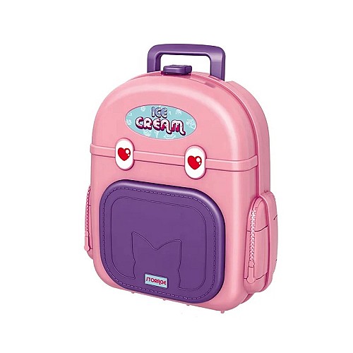 حقيبة ظهر الآيس كريم الممتعة للأطفال 2 في 1 🍦🎒