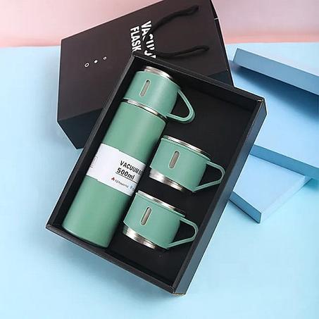 💼🔋 طقم فلاش فاكيوم - 3 كوب - 500 مللى 💧🥤