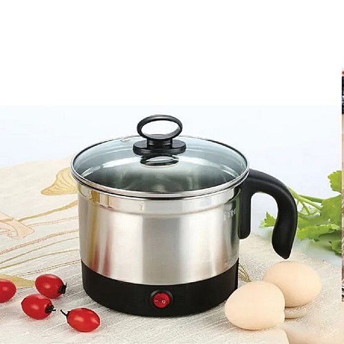 قدر كهربائي متعدد الاستخدامات سعة 1.5 لتر 🍲🔌