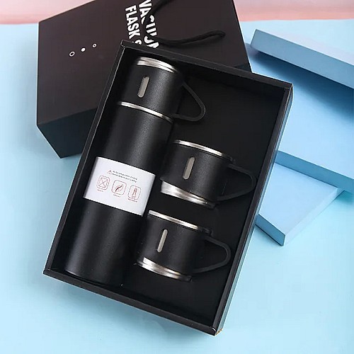 💼🔋 طقم فلاش فاكيوم - 3 كوب - 500 مللى 💧🥤