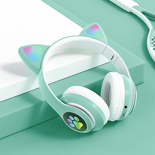 🐱🎧 سماعة الرأس بتصميم آذان القطة