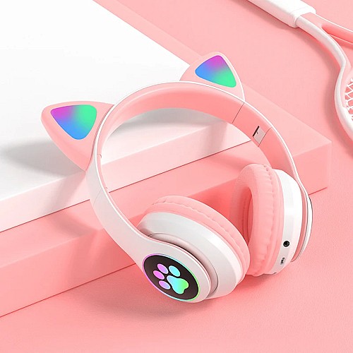 🐱🎧 سماعة الرأس بتصميم آذان القطة