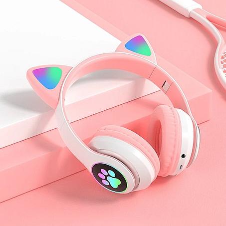 🐱🎧 سماعة الرأس بتصميم آذان القطة
