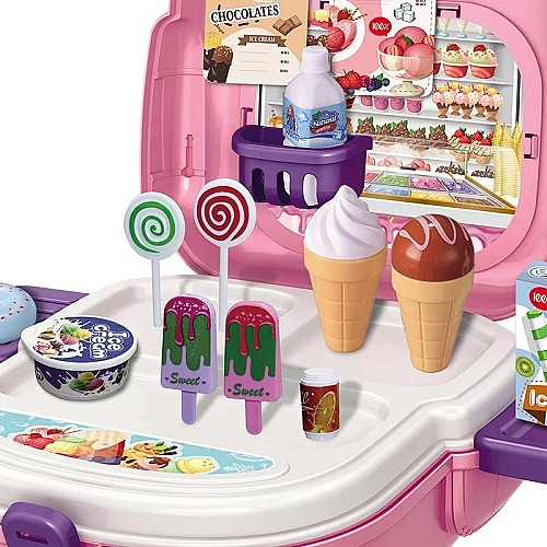 حقيبة ظهر الآيس كريم الممتعة للأطفال 2 في 1 🍦🎒